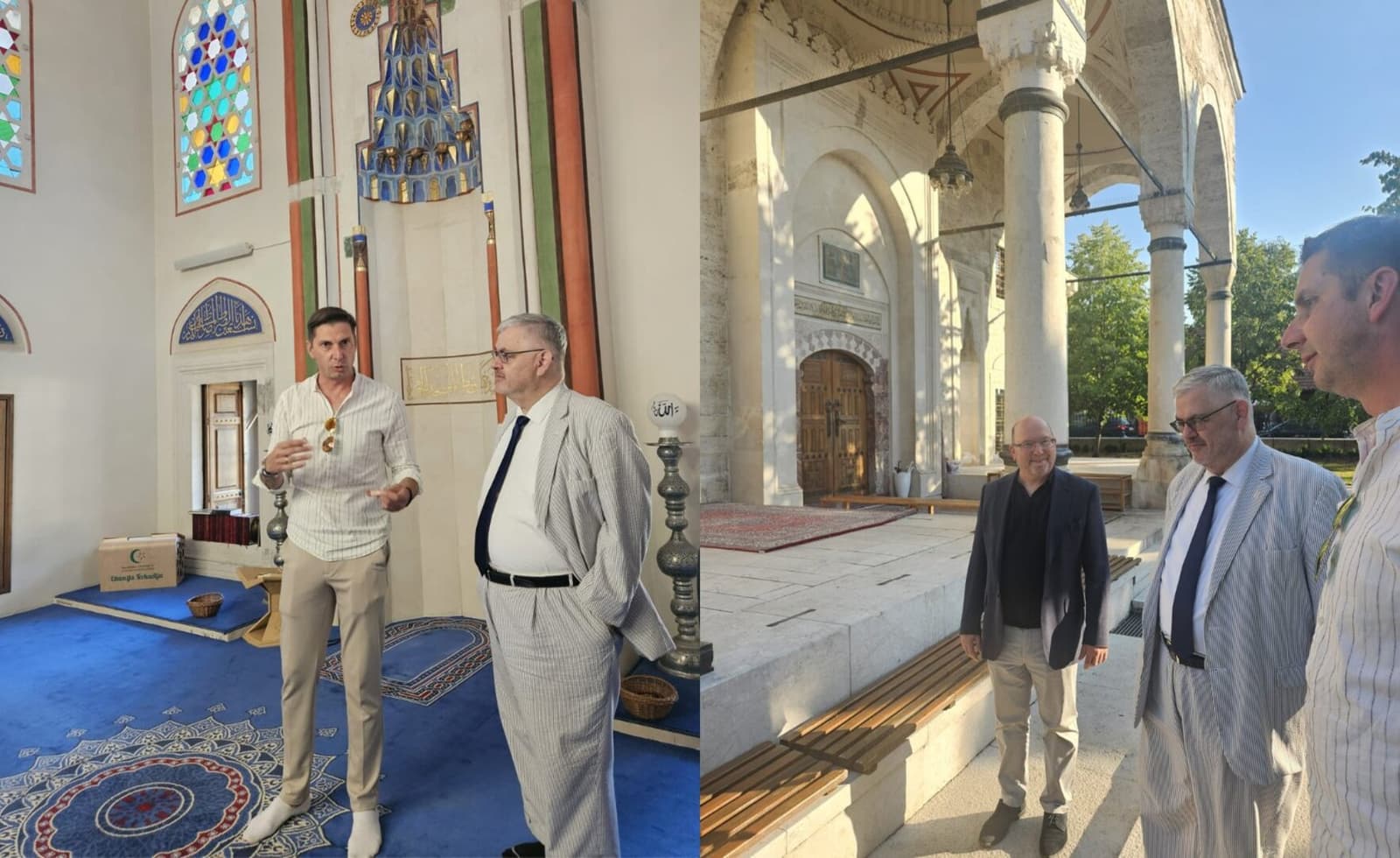V.d visokog predstavnika obišao i Šarenu džamiju u Travniku - slika 1