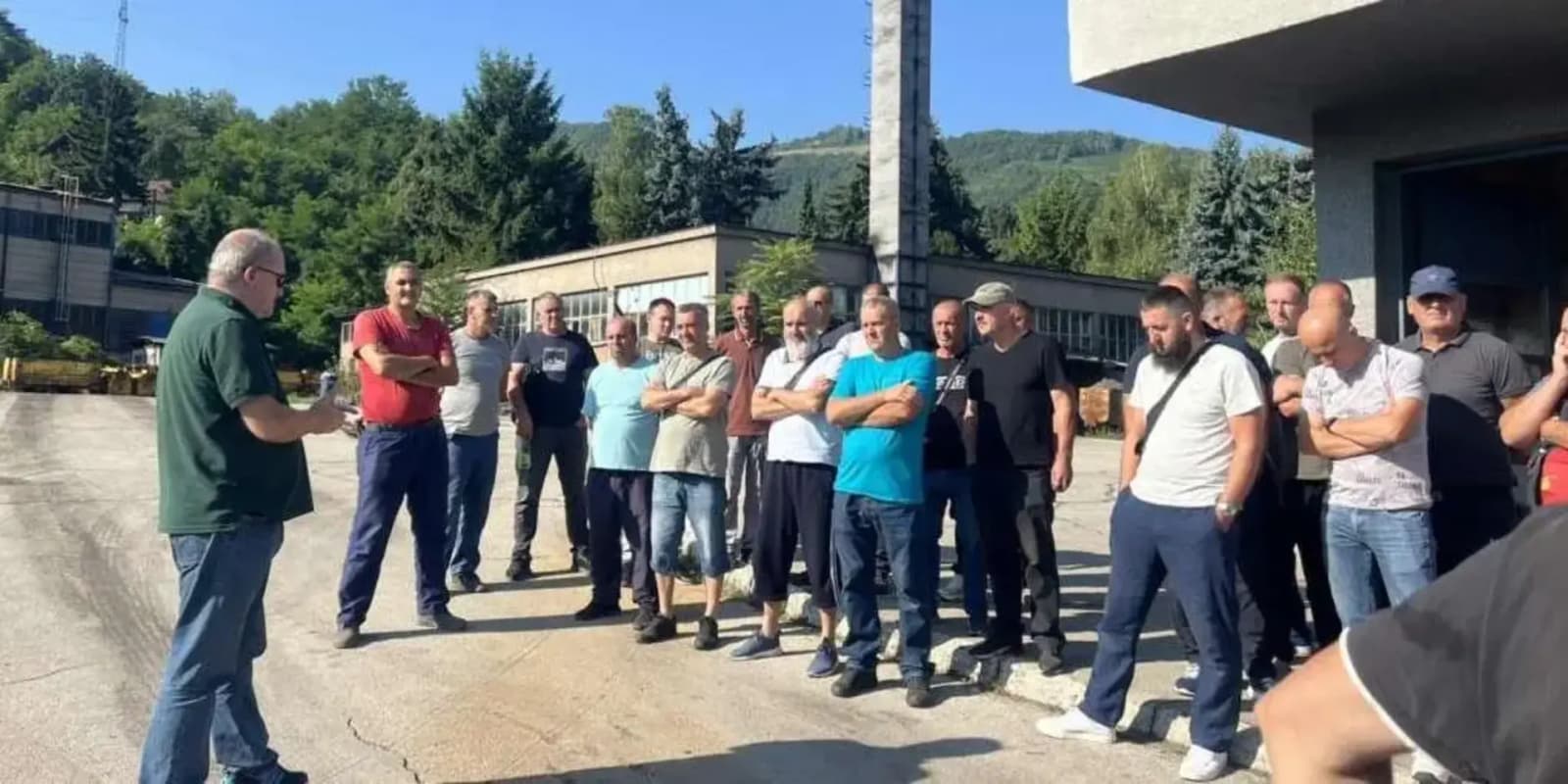 Zenički rudari najavljuju radikalnije mjere protesta od ponedjeljka - slika 1