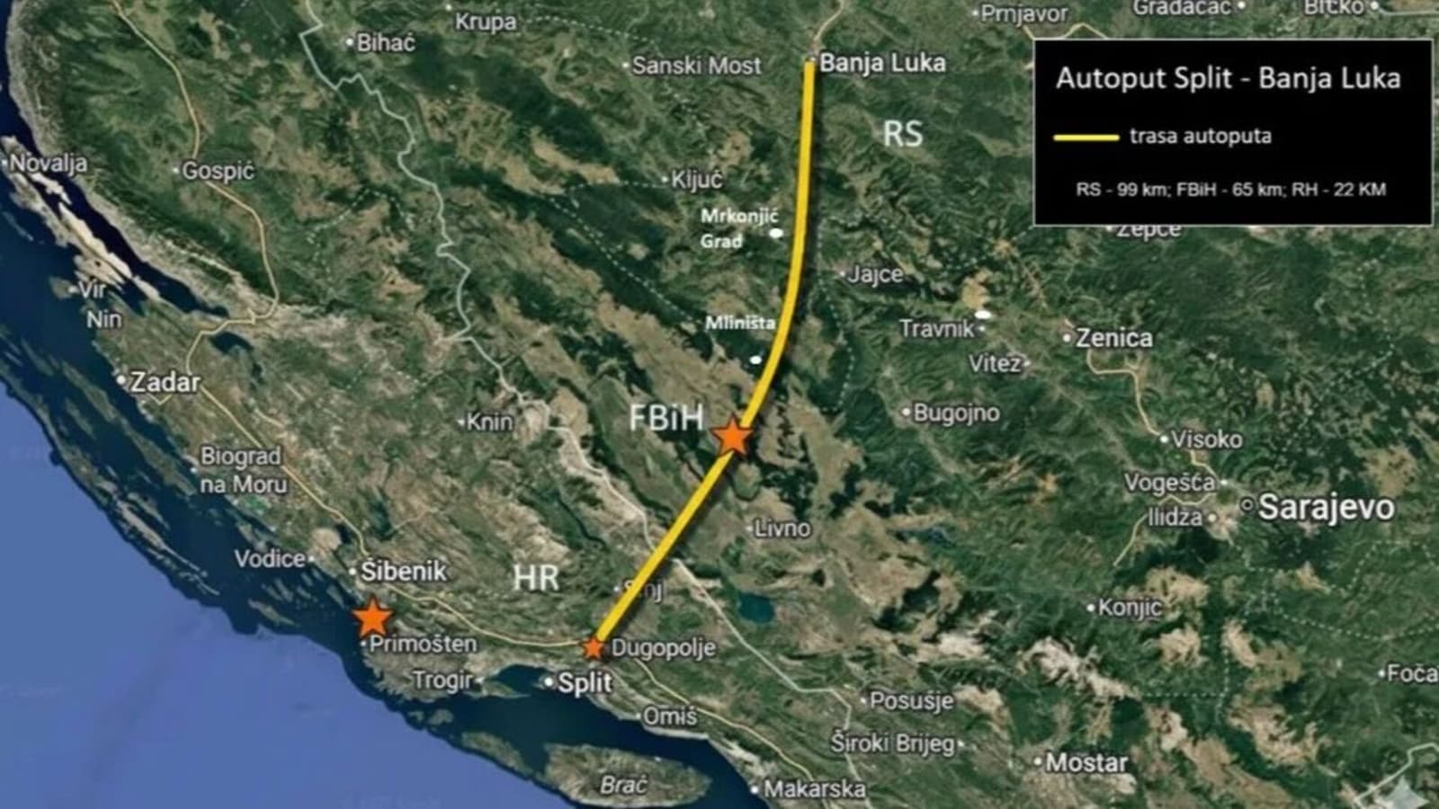 Sve spremno za izgradnju još 44 kilometra autoputa, povezat će dva grada u BiH - slika 1