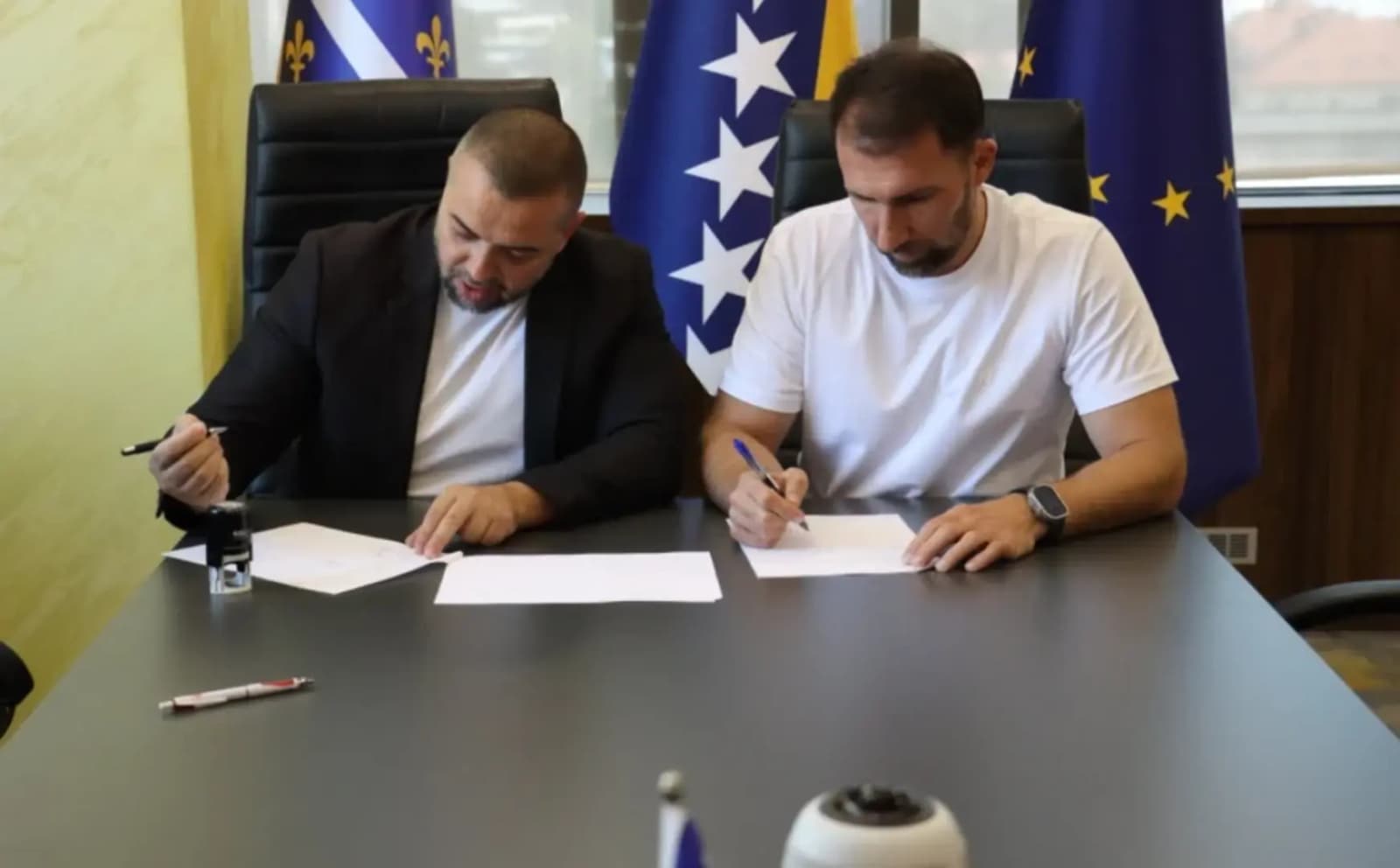Delić i Karalić potpisali sporazum "Obrok za obrok": Institucije i humanost na istoj strani - slika 1