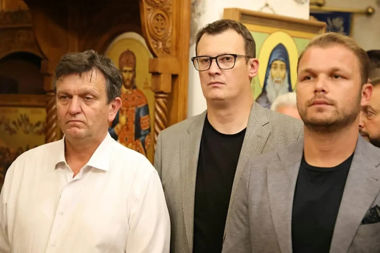 Stanivuković, Blanuša, Trivić i Božović prisustvovali parastosu za ratnog zločinca Ratka Mladića - slika 1
