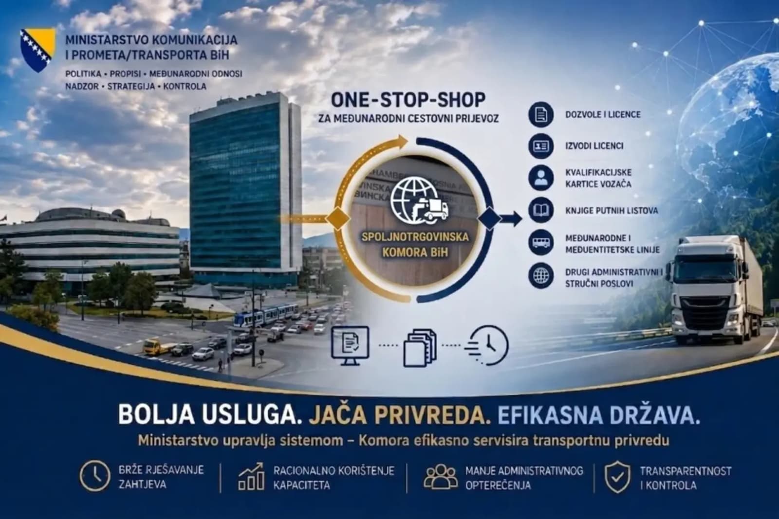 Edin Forto predlaže uspostavljanje "one-stop-shop" za prijevoznike, najavljuje manje čekanja i administracije - slika 1