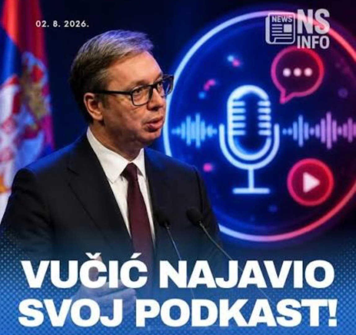 Vučić pokreće svoj Podcast - slika 1