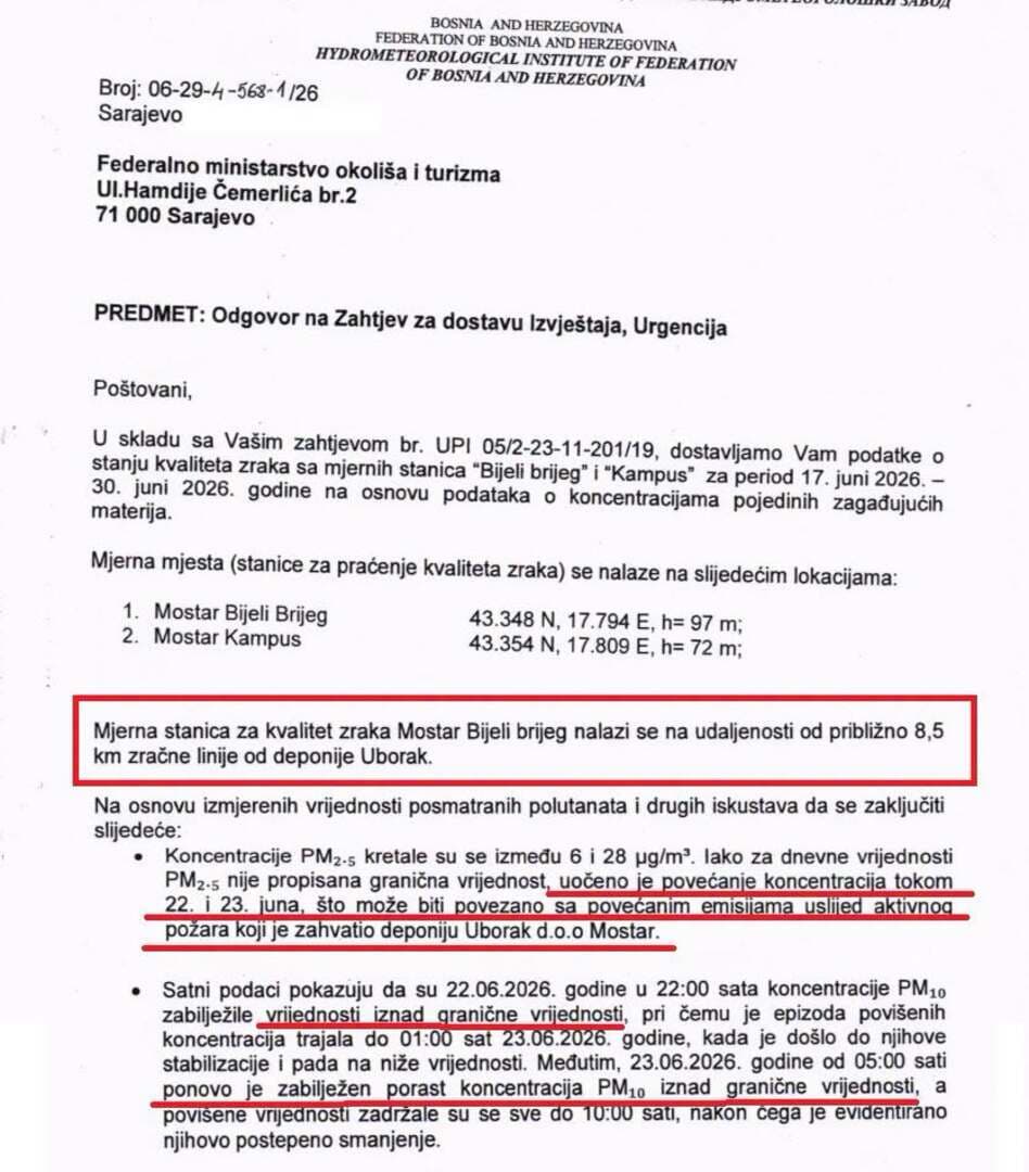 Kajan objavio dokumentaciju o Uborku: Nakon požara nisu rađene detaljne analize tla, vode i zraka - slika 6