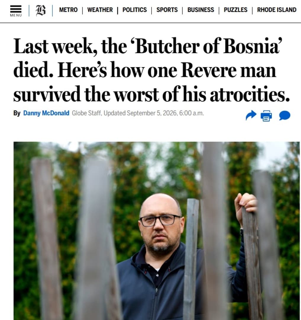 Preživio je Srebrenicu zahvaljujući nizu laži: Boston Globe donosi priču Kerima Bajramovića - slika 1