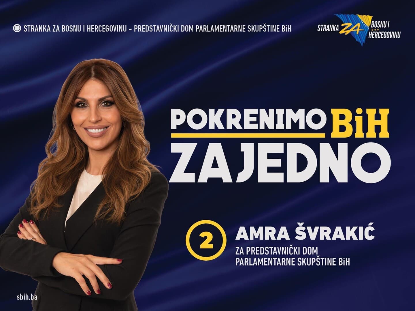 AMRA ŠVRAKIĆ: Ne ulazim u politiku da bih gradila karijeru. Ulazim jer ne pristajem na narativ da je državni aparat nemoćan pred problemima običnog čovjeka - slika 1