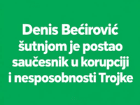 SDA napala Bećirovića: Šutio je na afere vlasti koju je sam ustoličio