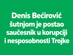 SDA napala Bećirovića: Šutio je na afere vlasti koju je sam ustoličio