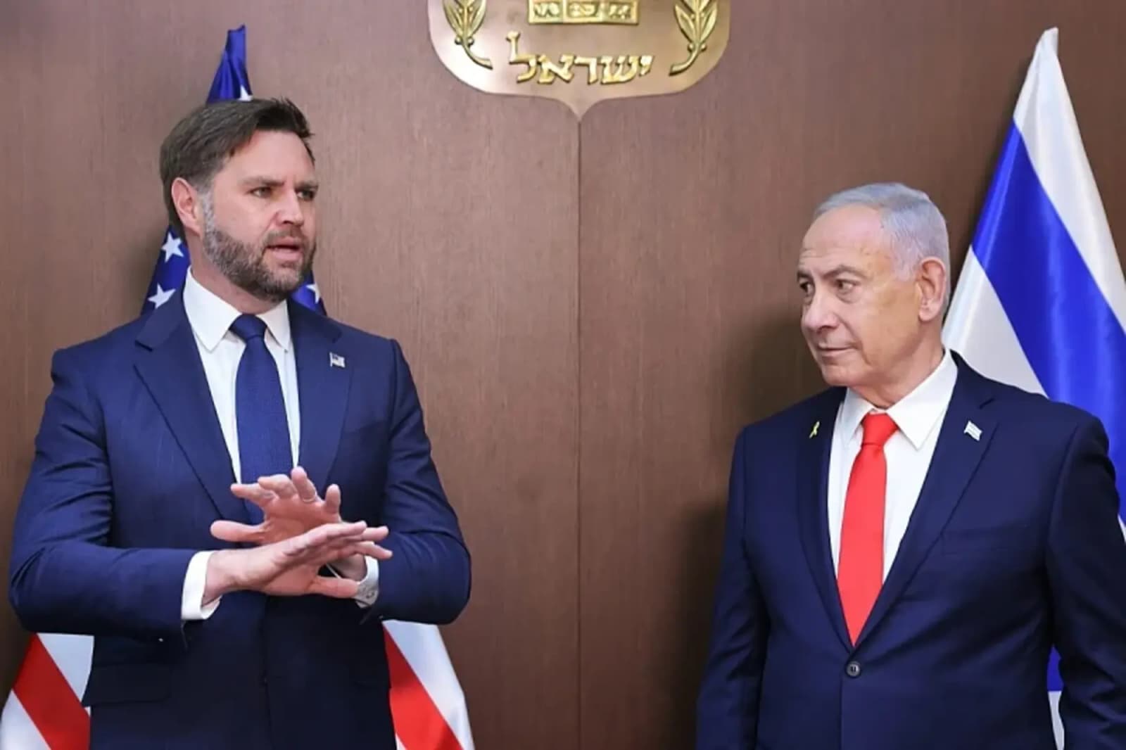 Poruka Netanyahu: Vance poručio da američka politika na Bliskom istoku ne smije biti podređena Izraelu - slika 1
