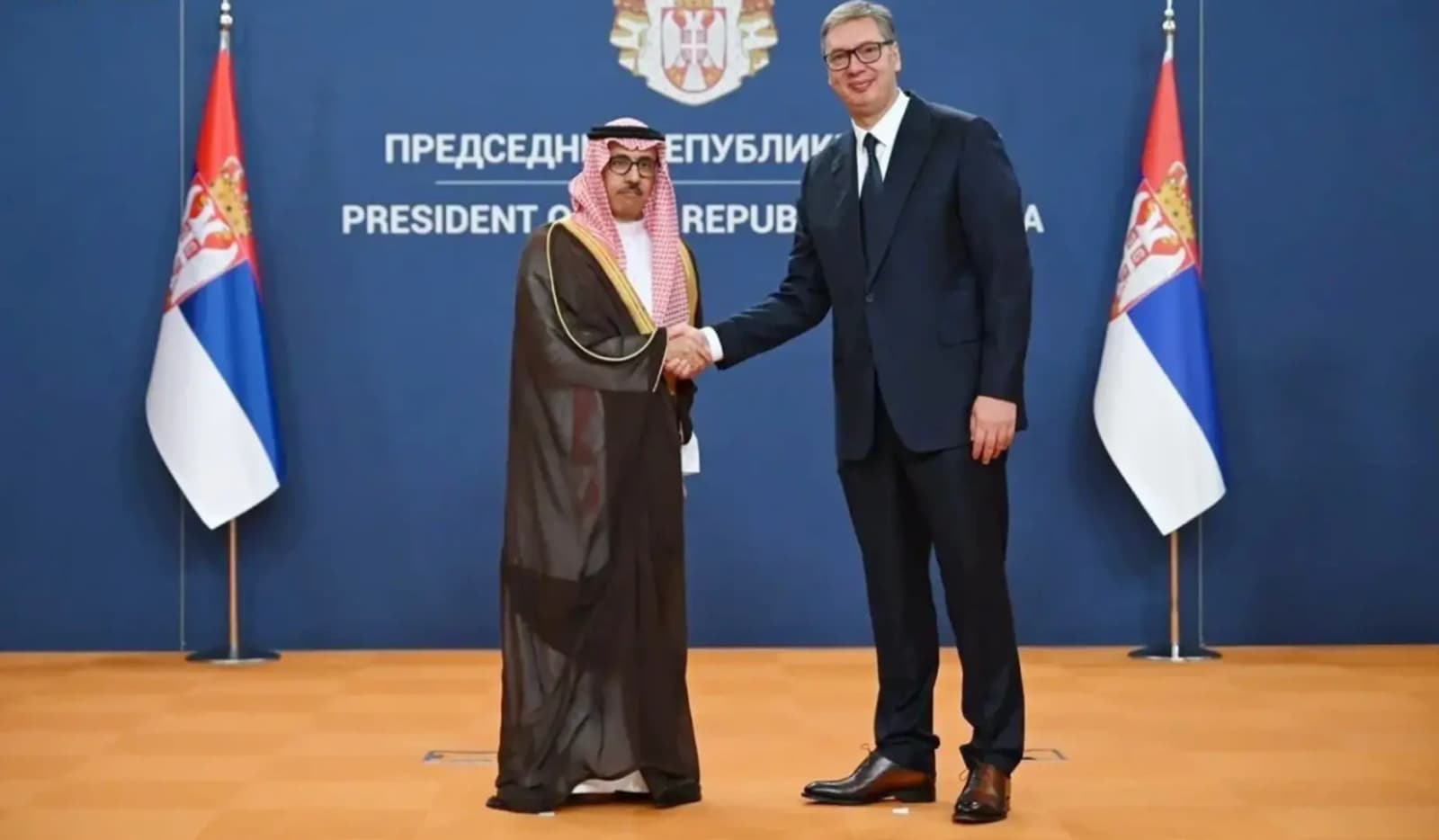 Saudijski ambasador u BiH preuzeo i Srbiju: Al-Wusaidi predao akreditive Vučiću - slika 1