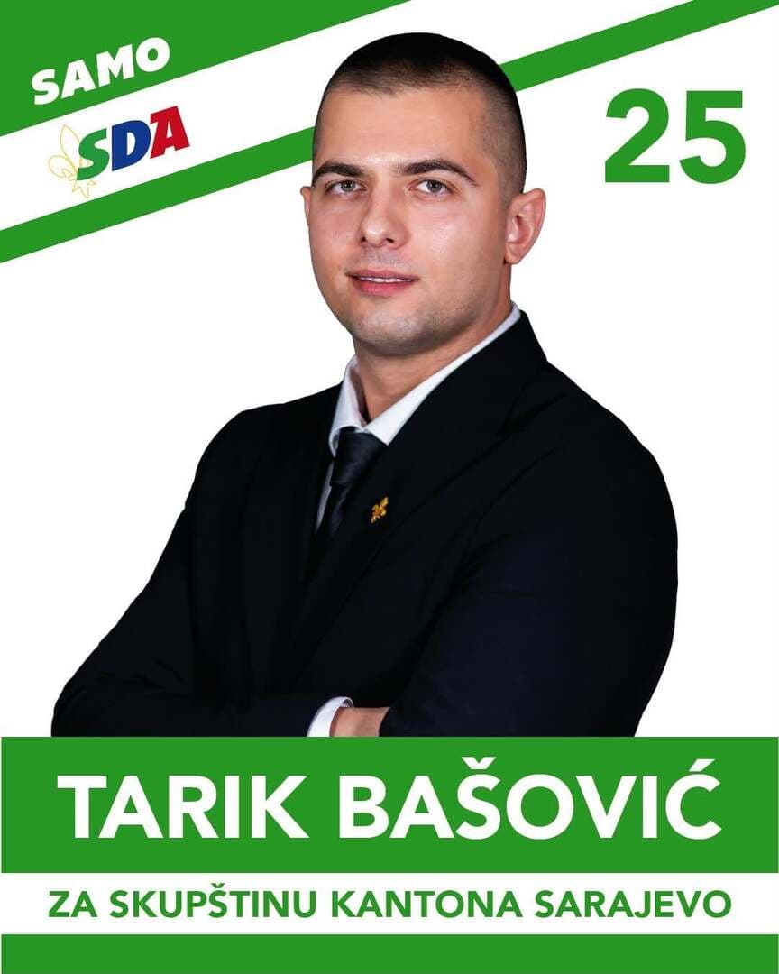 Poruka kandidata SDA Tarika Bašovića: Predstavljam program za bolji i kvalitetniji život u Kantonu Sarajevo - slika 1