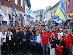 Bećirović u Zenici: Gradimo ekonomski razvijenu i sigurnu Bosnu i Hercegovinu