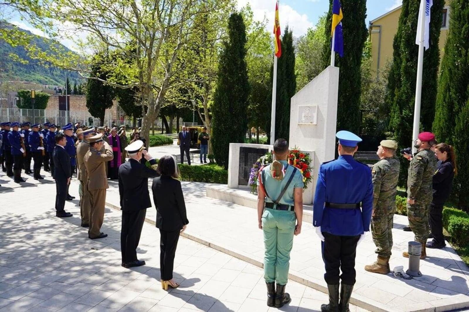 Španija podigla spomenik svojim mirovnjacima poginulim u BiH: Za 23 godine kroz misiju prošlo 46.000 ljudi - slika 1