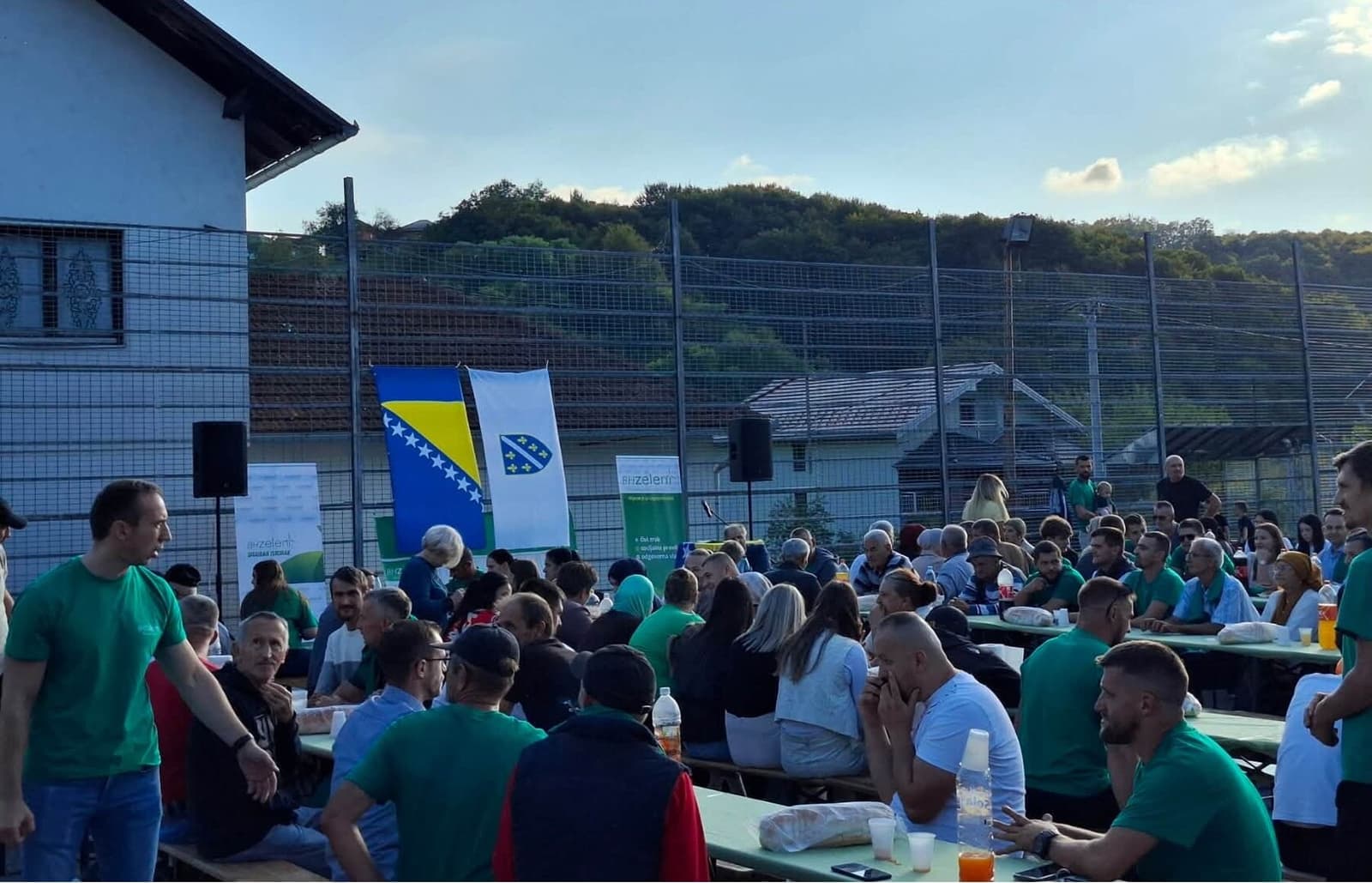 BH ZELENI održali predizborni skup u Vrhovskoj: Mulalić uvjeren u ulazak u Skupštinu USK - slika 1