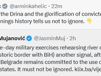 Arminka Helić: Vojne vježbe na Drini i veličanje Mladića upozorenja su koja ne smijemo ignorisati