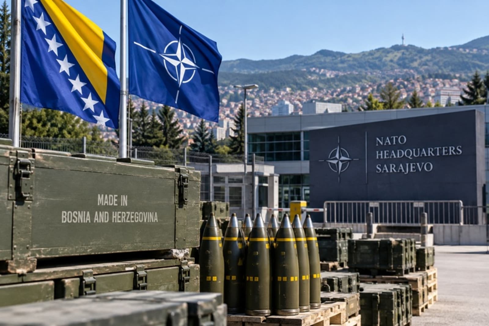 Više od 80 posto izvoza bh. namjenske industrije ide članicama NATO-a, ali BiH još nije dio velikih zajedničkih programa Alijanse - slika 1