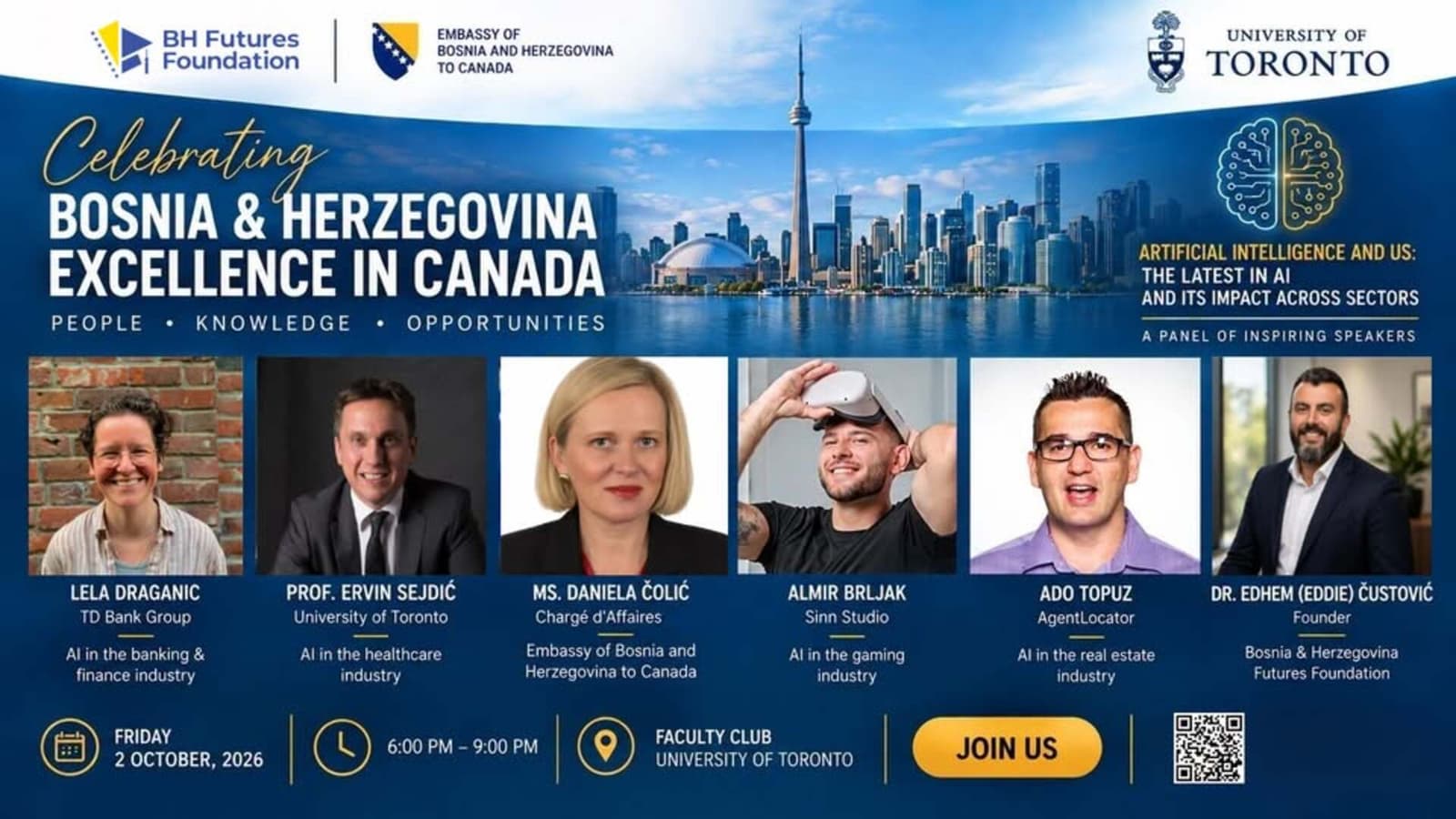 Bosanskohercegovački stručnjaci u Torontu: Kako umjetna inteligencija mijenja medicinu, bankarstvo, gaming i nekretnine - slika 1