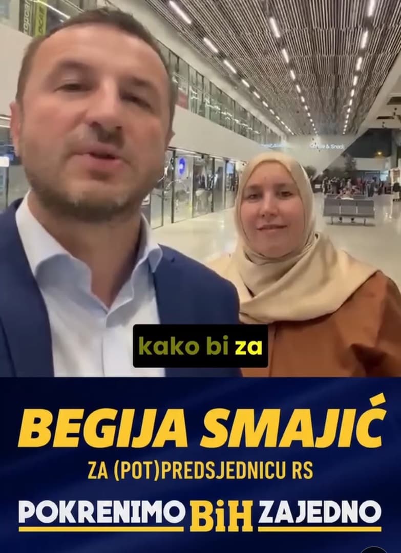 Efendić predstavio kandidatkinju SBiH za predsjednicu Rs-a: Ne možete živjeti u FBiH, a kandidovati se za pozicije u Rs-u - slika 1