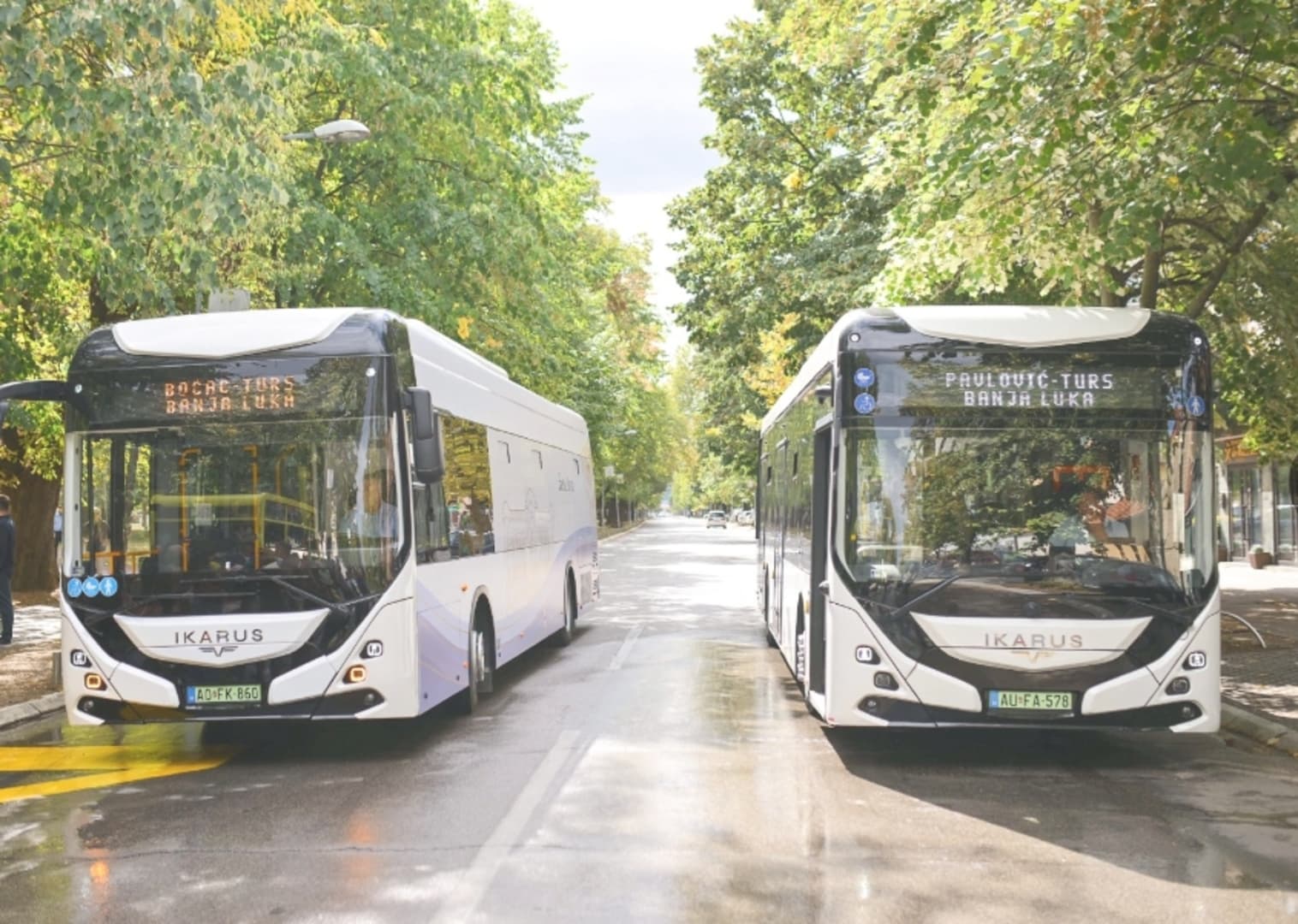 U Banja Luku stigli prvi električni autobusi - slika 1