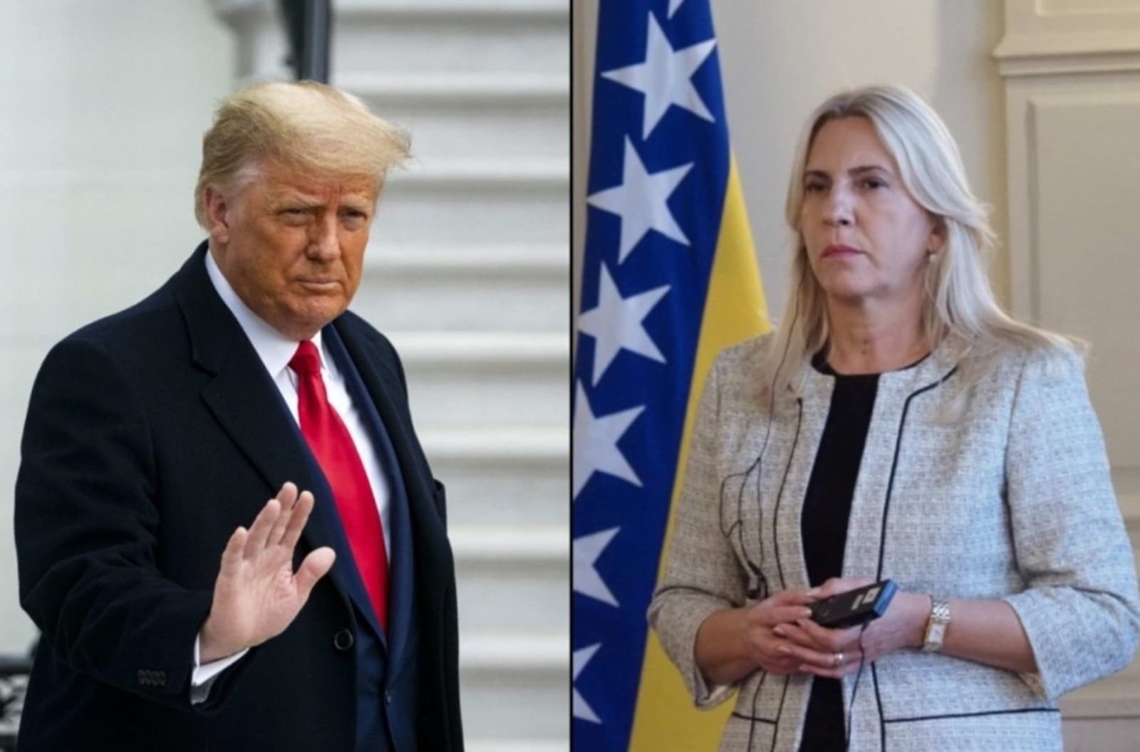 Prvi put ikada dva člana Predsjedništva BiH na prijemu u Njujorku: Trump pozvao i Željku Cvijanović na prijem u UN-u! - slika 1