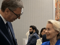 Vučić objavio fotografiju s Ursulom von der Leyen u Njujorku: "Vjerujem da će Srbija ubrzati svoj put u EU"