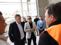 Gradonačelnik Kasumović obišao gradilište olimpijskog bazena: Završna faza radova teče planiranom dinamikom
