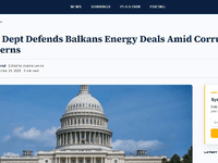 Američki medij: State Department pod pritiskom Kongresa zbog energetskih poslova u BiH