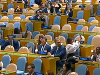 Vučić među onim koji su ostali tokom govora Netanyahua na Generalnoj skupštini UN-a
