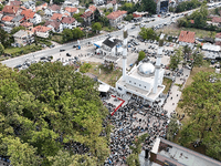 Hiljade ljudi na otvorenju Čaršijske džamije u Srebreniku
