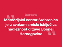 SDP BiH upozorava na mogući upad policije Rs u Memorijalni centar Srebrenica