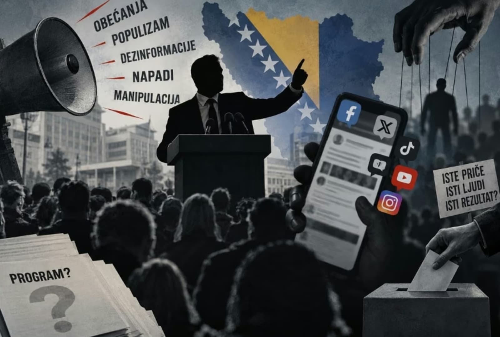 "Neinovativna kampanja bez energije onih koji su pustili duboko korijenje u politici" - slika 1