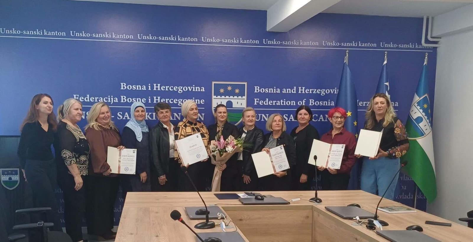 Mehić uručila zahvalnice udruženjima i KUD-ovima za očuvanje tradicije u USK - slika 1