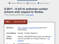 SRBIJA Act stigao i u Senat SAD: Wilson poručio da se Vučićev režim očajnički drži vlasti