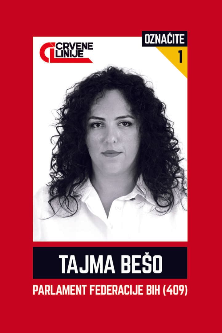 Tajma Bešo: Ne dolazim s obećanjima, nego s crvenim linijama - slika 1