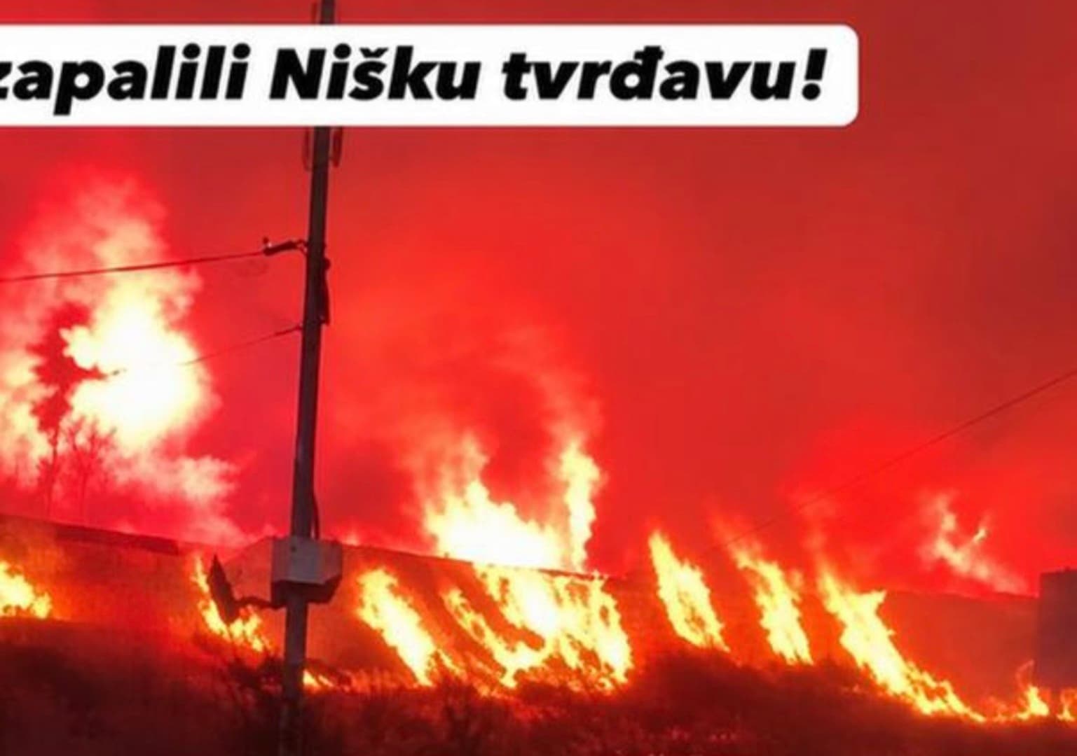 Vučićevi ćaciji zapalili spomenik kulture iz 18. vijeka - slika 1