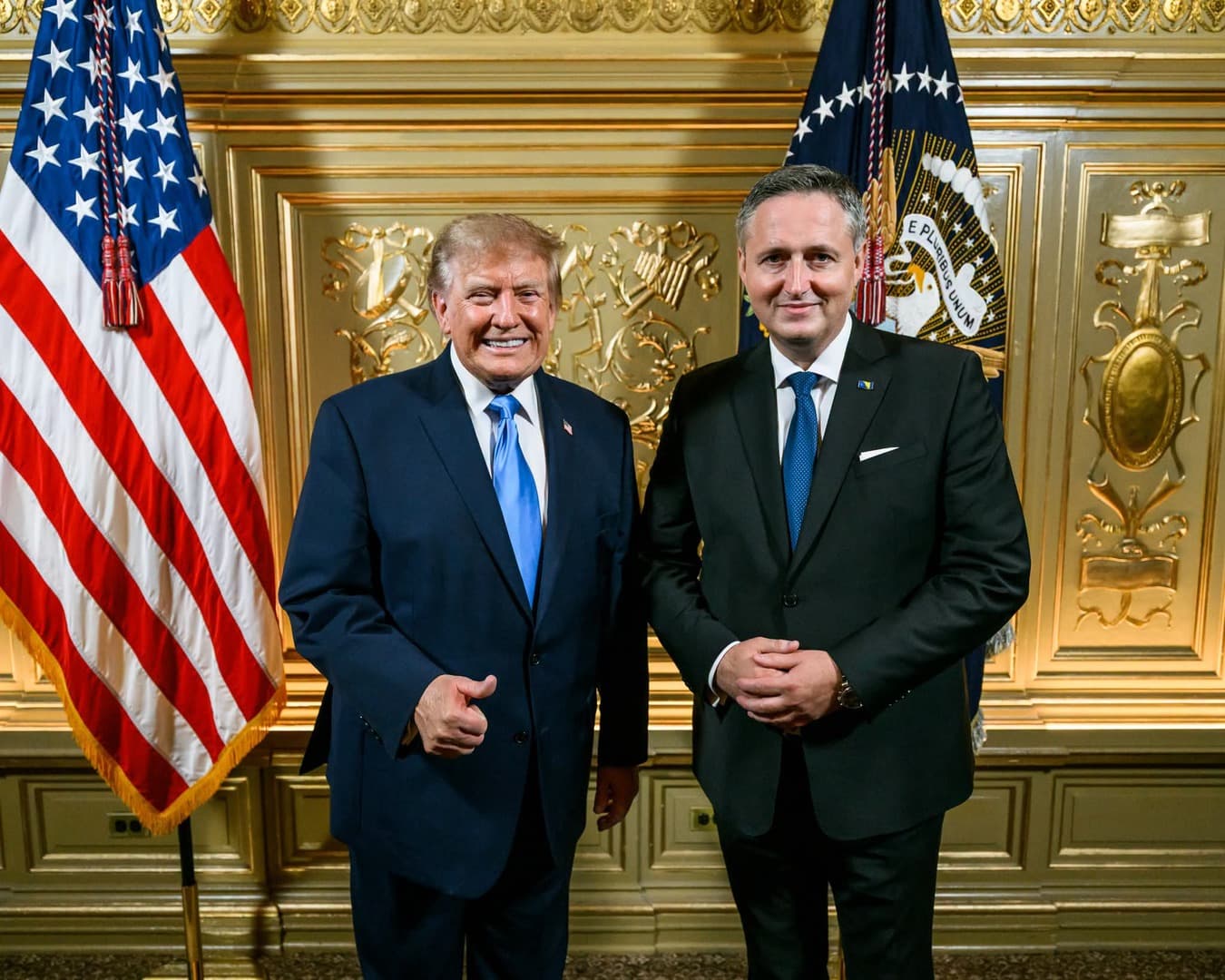 Bećirović otkrio o čemu je govorio prilikom susreta s Trumpom - slika 1