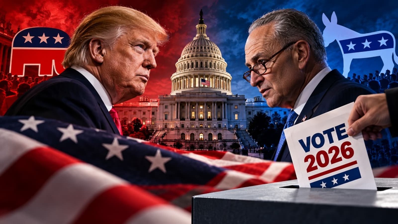 Američki izbori 2026: Trumpovi republikanci pod pritiskom, demokrati proširili borbu za Kongres - slika 1