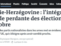 Le Monde: Evropska unija najveći je gubitnik izbora u BiH, nacionalisti su potisnuli evropsku budućnost