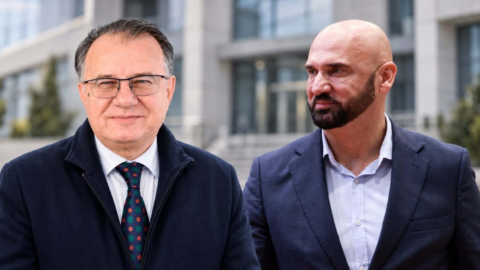 Nermin Nikšić i Ramo Isak u svojstvu osumnjičenih na ispitivanju u POSKOK-u - slika 1