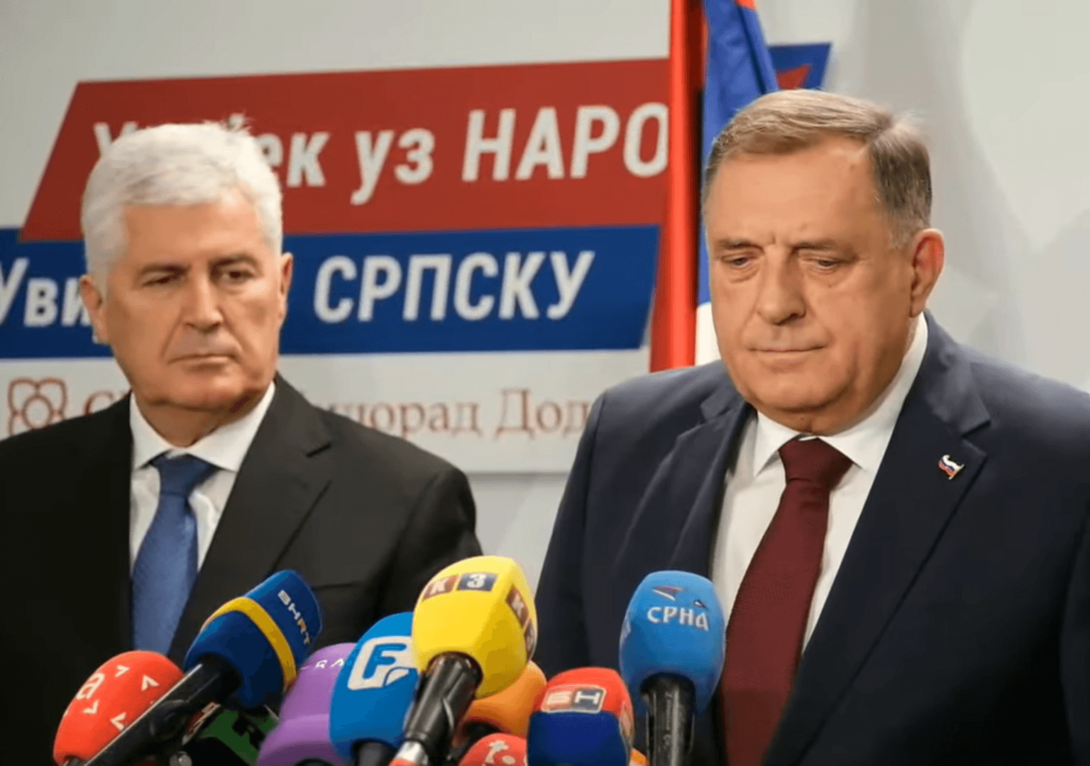 Dodik: HDZ i SNSD su nezaobilazni, DF neprihvatljiv - slika 1