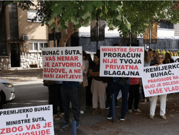 Sindikat pravosuđa HNK-a: Plaće za septembar nisu isplaćene, je li to kazna zbog štrajka?