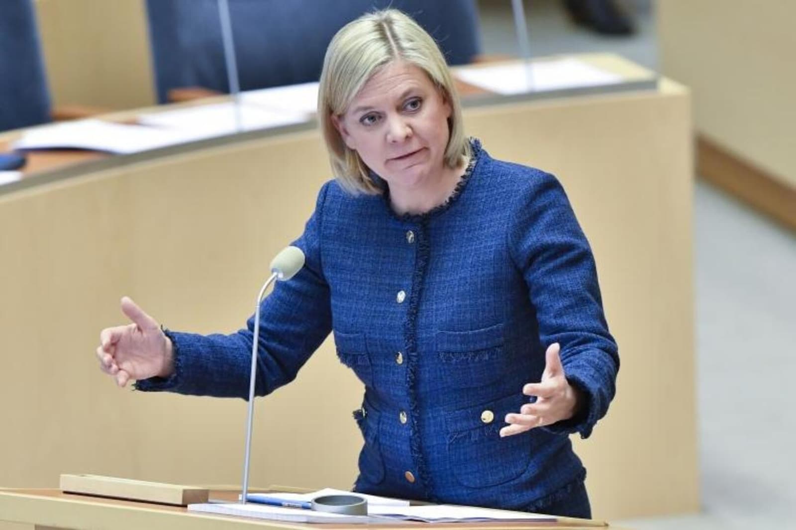 Magdalena Andersson predložena za premijerku Švedske, parlament glasa sutra - slika 1