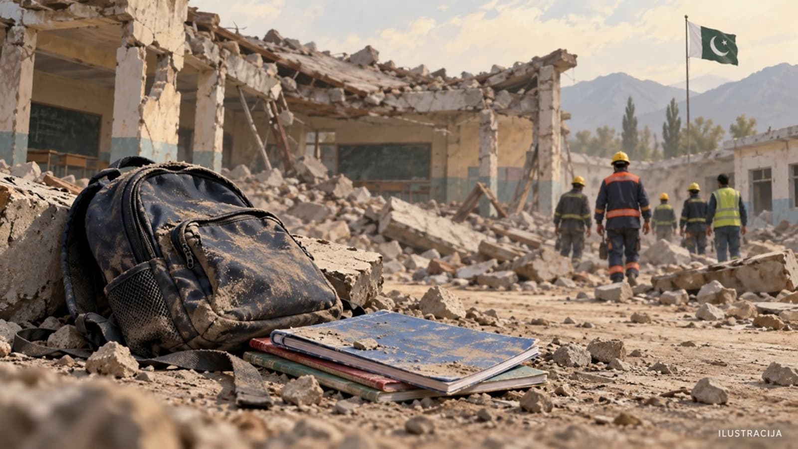 Tragedija u Pakistanu: U rušenju škole poginulo najmanje 28 djece i dvije učiteljice - slika 1