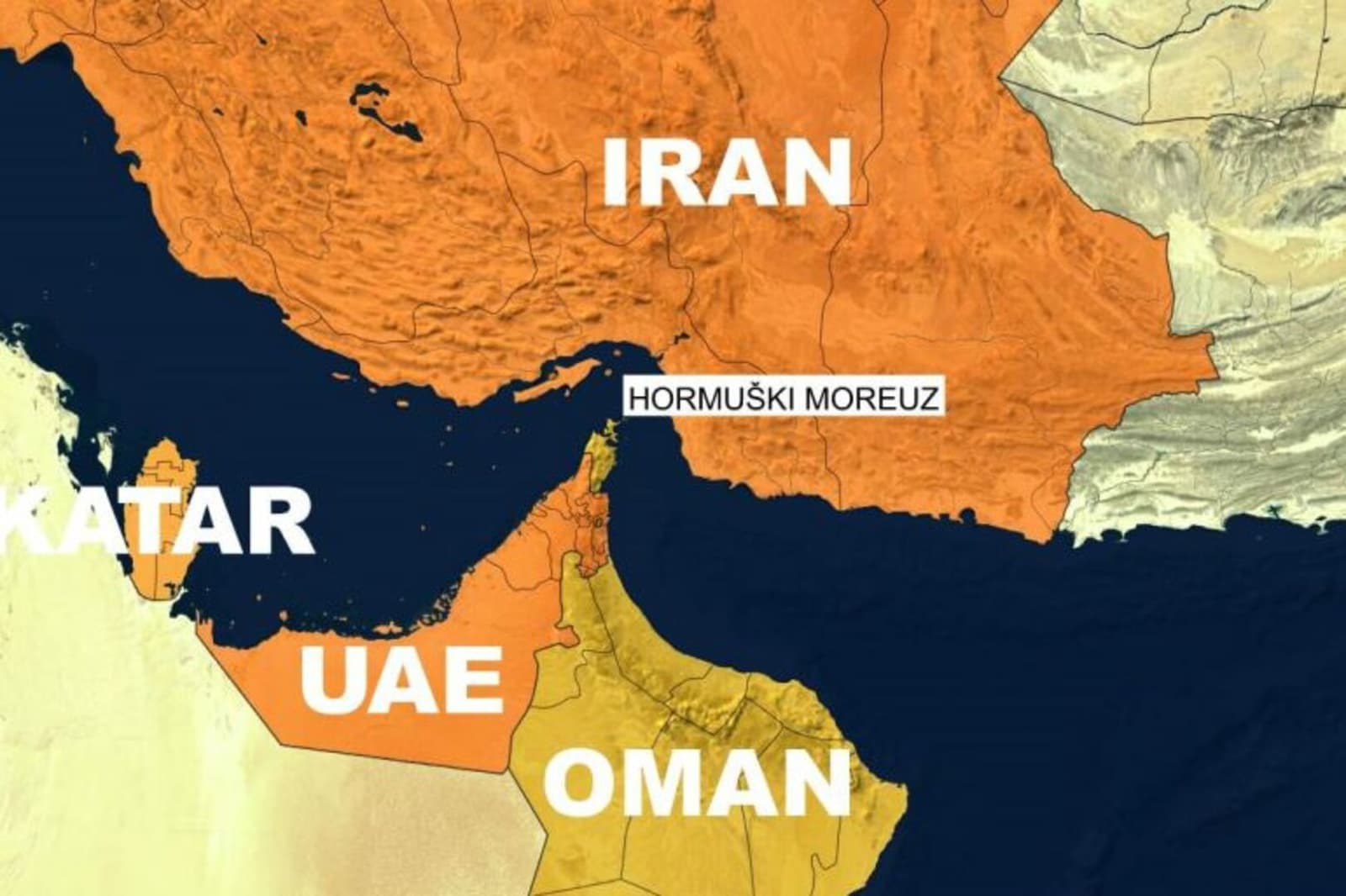Iran tvrdi da potpuno kontroliše Hormuški moreuz, Amerikanci odgovorili: Kontrolišemo ga mi - slika 1