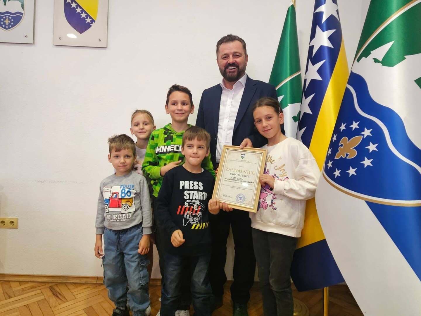Ogrešević ugostio djecu iz Socijalno-pedagoške životne zajednice: Posjeta koja me dirnula i obradovala - slika 1