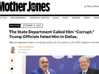 Mother Jones o vezama Albanije i Rs s Trumpovim krugom: Milioni za savjetnike, pitanja o pristupu zvaničnicima