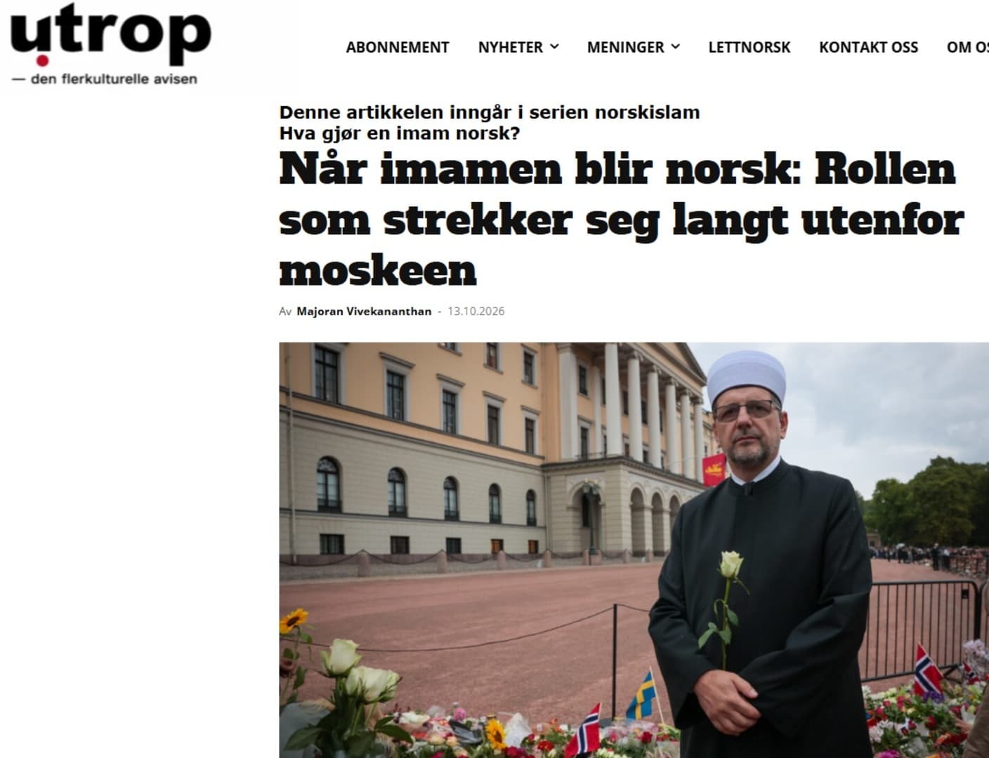 Bosanski imam u Norveškoj: Roditelji strahuju za tradiciju, mladi traže nekoga ko ih sluša - slika 1