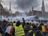 Neredi u Francuskoj i Belgiji: Suzavac na ulicama, demonstranti upali u gradsku vijećnicu u Marseju