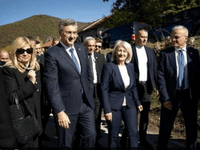 Plenković u Drvaru: „Želimo stabilnu vlast u BiH i nastavak reformskog puta“