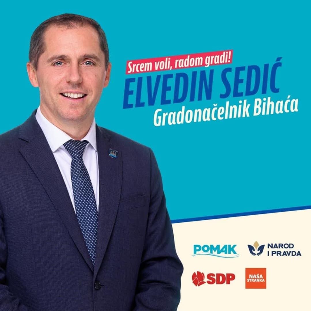 Lider POMAK-a Elvedin Sedić neće prihvatiti mandat u Skupštini USK - slika 1